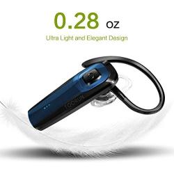 TOORUN M26 Bluetooth Headset V4.1 with Noise Cancelling Mic - Blue
