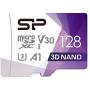 Silicon Power U3 128GB Micro SD Card Nintendo-Switch Compatible, SDXC High Speed MicroSD Memory Card with Adapter