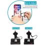 JGP Earn Steps Automatically Mobile Phone Shaker Left/Right Swing with ON/Off Switch and Adjuster No Magnet Manual Included No Rubber Band Required Automatic Egg Hatcher JGP-002