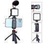 ULANZI Smartphone Video Kit, Phone Tripod + LED Video Light + Video Microphone + Phone Clip, Universal Phone Vlogging Setup YouTube Equipment for iPhone 11 Pro Max XS 8 Samsung Google OnePlus