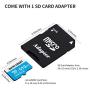 Micro Center Premium 512GB microSDXC Card UHS-I Flash Memory Card C10 U3 V30 4K UHD Video A1 Micro SD Card with Adapter (512GB)