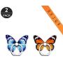 Phone Ring Holder Stand,Butterfly Phone Ring Stand Holder 360 Rotation Finger Ring Grip Stand for Cellphones,Smartphones and Tablets