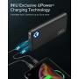 INIU Power Bank, Ultra-Slim Dual 3A High-Speed Portable Charger, 10000mAh USB C Input & Flashlight External Phone Battery Pack for iPhone Xs X 8 Plus Samsung S10 Google LG iPad etc. [2020 Upgrade]