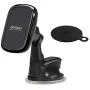 Wireless Charging Magnetic Car Mount PITAKA MagEZ Mount Qi Only Compatible with MagEZ Case/MagEZ Case Pro Fast Charging Phone Holder with USB A-C Cable Suction Cup for iPhone Galaxy Smartphone
