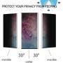 Galaxy Note 10 Privacy Screen Protector,SIHIVIVE Tempered Glass Anti Glare/Spy Anti-Scratch No Bubble 9H Hardness 3D Touch Compatible with Samsung Galaxy Note 10 (Black)