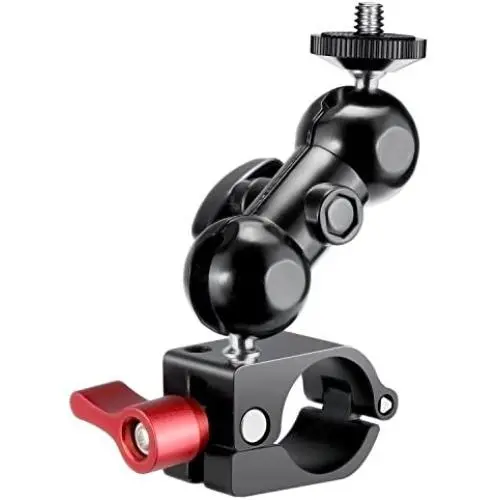 Neewer Field Monitor Mount with 1/4-inch Screw and 360-Degree Rotatable for DJI Ronin-M Handheld Gimbal, Fit All Rods with Diameter 24.9mm-25.5mm Neewer Field Monitor Mount with 1/4-inch Screw and 360-Degree Rotatable for DJI Ronin-M Handheld Gimbal, Fit All Rods with Diameter 24.9mm-25.5mm