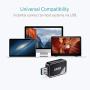 Anker 2-in-1 USB 3.0 SD Card Reader for SDXC, SDHC, SD, MMC, RS-MMC, Micro SDXC, Micro SD, Micro SDHC Card and UHS-I Cards