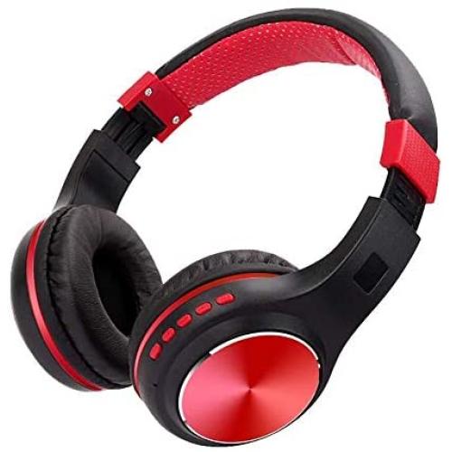 DUSANER Computer Accessories Bluetooth Headphones,Wireless Foldable Over Ear Bluetooth Gaming Headset With Volume Control Built In Microphone For Cell Phones IPad IPhone Laptop Computer Game Accessori