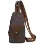 Canvas Sling Bag Small Crossbody Backpack Shoulder Casual Daypack Rucksack for Men Women Outdoor Cycling Hiking Travel Canvas Sling Bag Small Crossbody Backpack Shoulder Casual Daypack Rucksack for Men Women Outdoor Cycling Hiking Travel