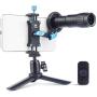 Sirui TL-400-3 Telephoto Lens 40mm with Clip and Bluetooth Remote for Smartphones