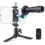 Sirui TL-400-3 Telephoto Lens 40mm with Clip and Bluetooth Remote for Smartphones