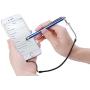 CCIVV 3 Pcs Stylus Pens for Touch Screens [0.24-inch Tip Series] + 12 Extra Replaceable Rubber Tips (Black/Silver/Dark Blue)