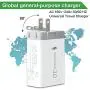 Wall Charger Fast Adapter,[ QC 3.0 + 2 USB ] Fast Wall Charger 3 Ports Tablet iPad Phone Fast Charger Adapter Quick Charge 3.0 Travel Plug Compatible Samsung, LG, HTC, iPhone More (1 Pack White)