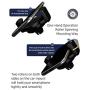 REDBEAN Wireless Car Charger 10W Qi Fast Charging Adjustable Roller Mount Dashboard Windshield Air Vent Holder Compatible with iPhone 11Pro Max Xs MAX XS XR X 8 Plus, Samsung Galaxy S10 S9 S8 Plus