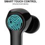 Wireless Earbuds, Bluetooth 5.0 Earbuds, Noise Canceling Headphones, Smart Touch Control Wireless Headphones with Hi-Fi Stereo Sound and Built -in Mic, IP7 Waterproof Headphones with Charging Case