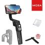 MOZA Mini-S Essential Foldable Gimbal stabilizer for Smartphone Timelapse Object Tracking Zoom Vertigo Inception 3-Axis Video Stabilizer for iPhone Xs/Max/Xr/X/11 Pro Max Samsung Note 9/S9 Huawei