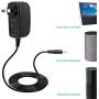 21W Power Cord Compatible Alexa Show (1st Gen), Plus (1st Gen), TV (2nd Gen) - Replacement AC Charger Power Adapter