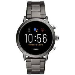 Fossil Gen 5 Carlyle Stainless Steel Touchscreen Smartwatch with Speaker, Heart Rate, GPS, NFC, and Smartphone Notifications