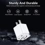 Phone Charger Cable 3ft 6ft 10ft with Wall Plug, LUOATIP 5-Pack Long Charging Cord + Dual Port USB Block Cube Adapter Replacement for iPhone 11 XS/XS Max/XR/X 8/7/6/6S Plus SE/5S/5C, Pad, Pod