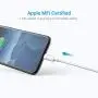 Lightning Cable MFi Certified - Nikolable 3Pack 6FT Lightning to USB-A Cable for iPhone Charger, Durable Fast Charging Cord Compatible with iPhone 11 Pro Max XS XR 8 7 6 Plus 5S iPad iPod, White Lightning Cable MFi Certified - Nikolable 3Pack 6FT Lightning to USB-A Cable for iPhone Charger, Durable Fast Charging Cord Compatible with iPhone 11 Pro Max XS XR 8 7 6 Plus 5S iPad iPod, White