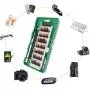 Emoly 60 in 1 Screwdriver Set, Precision Professional Repair Tool Kit, Magnetic Driver Kit with Flexible Shaft, Extension Rod for Mobile Phone, Smartphone, Game Console, Tablet, PC, Green Emoly 60 in 1 Screwdriver Set, Precision Professional Repair Tool Kit, Magnetic Driver Kit with Flexible Shaft, Extension Rod for Mobile Phone, Smartphone, Game Console, Tablet, PC, Green