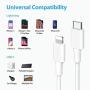USB C to Lightning Cable, MFi Certified iPhone Cable 2Pack 3ft Type C to Lightning Cable for Charging and Syncing Compatible with iphone11/11PRO/XS/Max/XR/X/8/8Plus/7/7Plus/6S/Plus/SE/Ipad and More