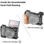 SMALLRIG Wooden Handle Handgrip for Sony A6400 Cage – APS2318