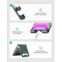 UGREEN Phone Stand Aluminum Cell Phone Desk Holder Adjustable Compatible for iPhone 11 Pro Max SE XS XR 8 Plus 6 7 6S, Samsung Galaxy S20 S10 S9 S8 S7 S6 Smartphone UGREEN Phone Stand Aluminum Cell Phone Desk Holder Adjustable Compatible for iPhone 11 Pro Max SE XS XR 8 Plus 6 7 6S, Samsung Galaxy S20 S10 S9 S8 S7 S6 Smartphone