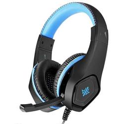 Rovtop Stereo Gaming Headset for PC PS4 Xbox One Controller Computer Mobile Phone Headphones with Mic for Laptop Mac Computer Z4