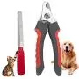 Alidu Pet Dog Nail Clippers Trimmers Cat Nail Clippers with Safety Guard Pet Dog Nail Trimmers for Small Dogs Cats and Pets Supplies.