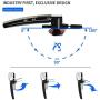 Bluetooth Headset HonShoop Bluetooth 5.0 in Ear Bluetooth Earpiece Wireless Headphones Promoting sound clear Earphones with Mic for Business/Workout/Driving (Grey)