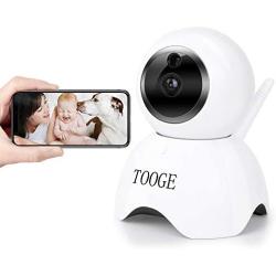 WiFi Pet Dog Camera TOOGE Pet Monitor Indoor Home Cat Camera for Baby/Elder/Nanny Motion Detection Night Vision 2-Way Audio