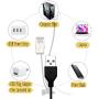 Desktop Clamp Ring Light, 4 inches LED Fill Light with Mobile Phone Stand Holder and Flexible Arms, 3 Light Modes 10 Level Brightness for Live Stream/YouTube TikTok Video/Makeup/Selfie
