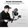 MOZA Air Handheld Gimbal 3-Axis Camera Video Stabilizer with Dual Hanle Brushless Motors Support Cameras Weights 7Lb for Mirrorless Cameras Sony a7 Series,Nikon D Series