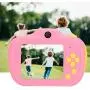 Mini Digital Camera for Kids Rechargeable Photo/Video Action Camcorder 12 MP 1080P with 2 Inch HD Screen, Front and Rear Dual Cameras Support TF Card for Boys Girls Birthday