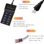 USB Charging Station, 10 Port USB Charger Hub, USB Charger Multi Port with Smart Detect, Compatible with iPhone, Galaxy, iPad Tablet, and Other USB Charging Devices