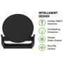 Belkin F7U083ttBLK Wireless Charging Stand 10W (Wireless Charger for iPhone SE, 11, 11 Pro, 11 Pro Max, XS, XS Max, XR, X, 8, 8 Plus, Samsung Galaxy S20, S10, Note10, More