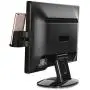 Mobile Phone Holder, That Clip on Monitor for Laptop or Desktop Within 25mm Thickness, Cell Phone Stand Smart Phone Dock Mobile mounts Phone Clip for Universal Computer Display, Cell Phone mounts