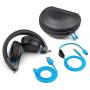 JLab Audio Play Gaming Wireless Headset | 22+ Hour Bluetooth 5 Playtime 60ms Super-Low Latency for Mobile Gameplay | Retractable Boom Mic | AUX Gaming Cord Compatible with Gaming Consoles