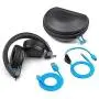 JLab Audio Play Gaming Wireless Headset | 22+ Hour Bluetooth 5 Playtime 60ms Super-Low Latency for Mobile Gameplay | Retractable Boom Mic | AUX Gaming Cord Compatible with Gaming Consoles