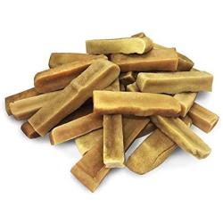 Premium EcoKind Yak Milk Dog Chews for Small Dogs - Handmade Dog Chew Treats Made in Himalayas for All Breeds - 100% Natural Long Lasting Yak Stick Chews for Puppies