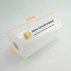 New brothread Cut Away Machine Embroidery Stabilizer Backing 10" x 50 Yd roll - Medium Weight 2.5 Ounce - Cut into Variable Sizes - for Machine Embroidery and Hand Sewing