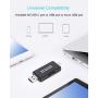 COCOCKA Micro SD Card Reader, 3-in-1 USB 2.0 Memory Card Reader OTG Adapter for PC/Laptop/Smart Phones/Tablets