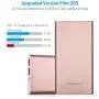 [Upgraded] Poweradd 2ND Gen Pilot 2GS 10000mAh Portable Charger External Battery Pack with Smart Charge for iPhone, Ipad, Samsung Galaxy, Smartphones and Tablets - Rose Gold