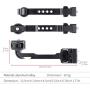 Ronin S/Ronin SC Monitor Mount, Rotatable Magic Arm with 1/4 Thread Cold Shoe Mount for Mic Light Stand for DJI Ronin S/SC Gimbals Stabilizer