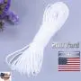 200 Yards Elastic Cord String, 1/8 Inch (3mm) Elastic Bands for Sewing, Round White Ear Loop Elastic Strap, Stretchy Rope for Masks Crafts DIY (200 Yards) 200 Yards Elastic Cord String, 1/8 Inch (3mm) Elastic Bands for Sewing, Round White Ear Loop Elastic Strap, Stretchy Rope for Masks Crafts DIY (200 Yards)
