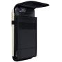 Bomea Galaxy S10 Plus holster Galaxy S9 Plus Belt Holder Case with Belt Clip Belt Loop Rugged Nylon Cell Phone Pouch Case for Samsung Galaxy S10+ Plus/S9+ Plus/S8+ Plus (Fits Phone with Case on) Black