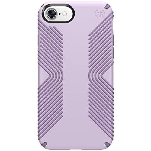 Speck Products 79987-5734 Presidio Grip Cell Phone Case for iPhone 7  - WHISPER Purple/Lilac Purple