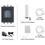 SureCall Fusion4Home Cell Phone Signal Booster Kit for Home and Office - Verizon, AT&T, Sprint, T-Mobile 3G, 4G and LTE, Covers Up to 3,000 Sq Ft