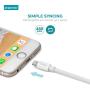 iPhone Charger Cable, Overtime Apple MFi Certified Lightning Cable 6ft USB Cord for iPhone 11/11 Pro/11 Max/X/XS Max/XR/8 Plus/7/6/SE, iPad/iPad Air 2/Mini 4/3/2, White